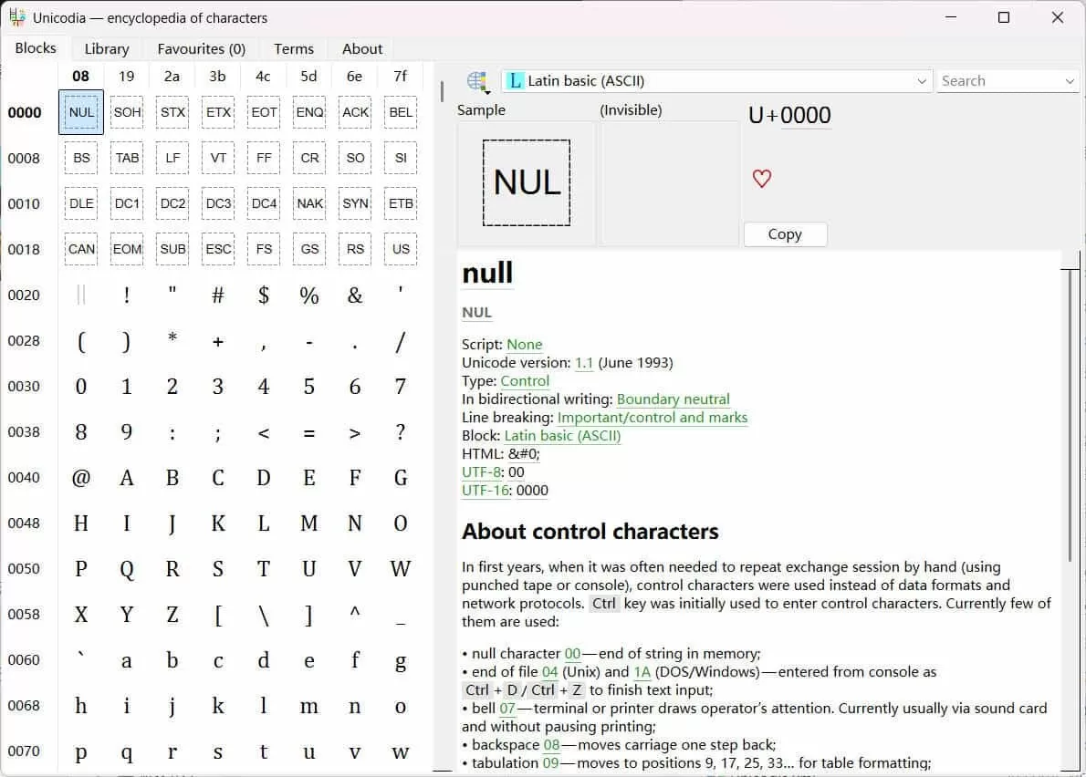 Unicode字符查询Unicodia v3.0.8绿色版|豌豆工具箱
