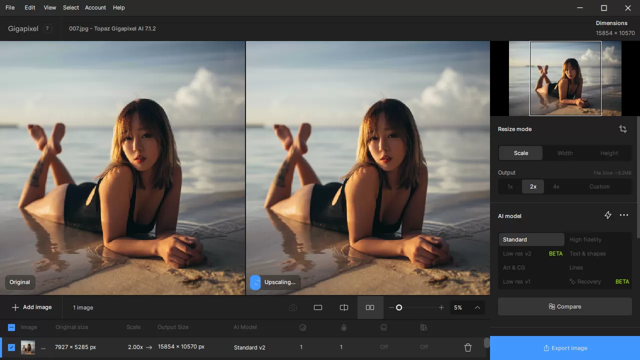 Ai图像放大Topaz Gigapixel v1.1.0高级版|豌豆工具箱